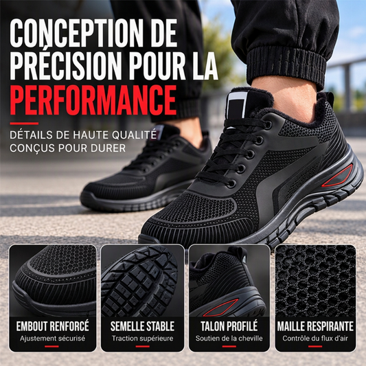 Chaussures thermiques respirantes et antidérapantes pour hommes