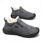 Chaussures de marche pour hommes avec doublure en peluche d'hiver
