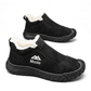 Chaussures de marche pour hommes avec doublure en peluche d'hiver