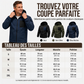 🔥 50% de réduction 🔥Blouson Coupe-Vent Extérieur pour Homme avec Capuche Amovible