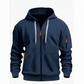 Veste à capuche thermique décontractée pour homme