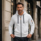 Veste à capuche thermique décontractée pour homme