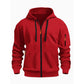 Veste à capuche thermique décontractée pour homme