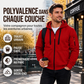 Veste à capuche thermique décontractée pour homme