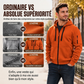 Veste à capuche thermique décontractée pour homme
