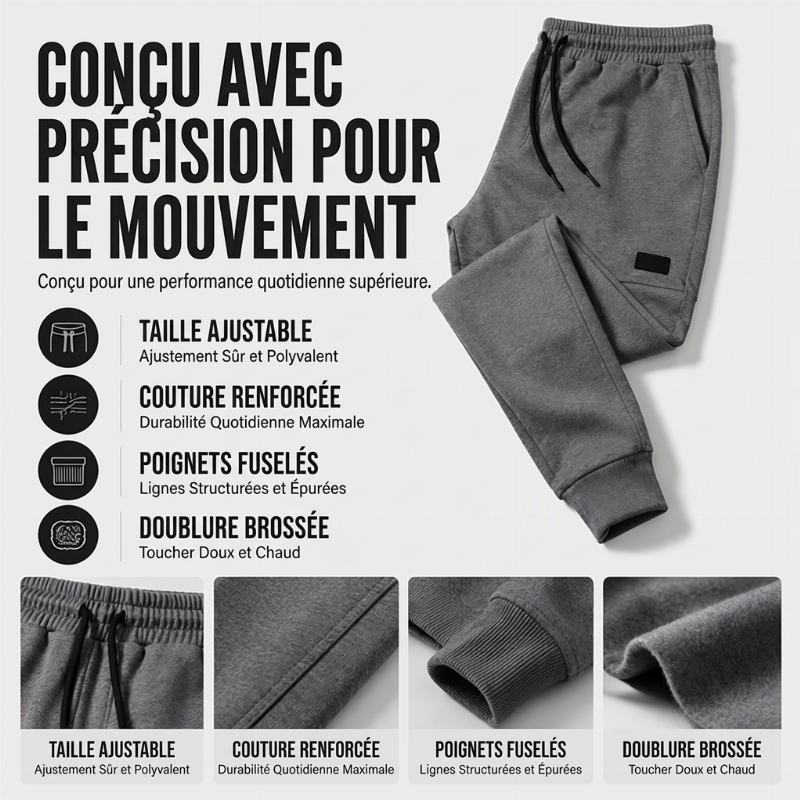 ⏳Jogging thermique d'hiver confortable pour homme