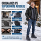 ⏳Liquidation totale⏳Bottes de neige d'hiver pour hommes avec doublure en peluche