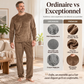 Ensemble Pyjama Velours Thermique Confortable pour Homme
