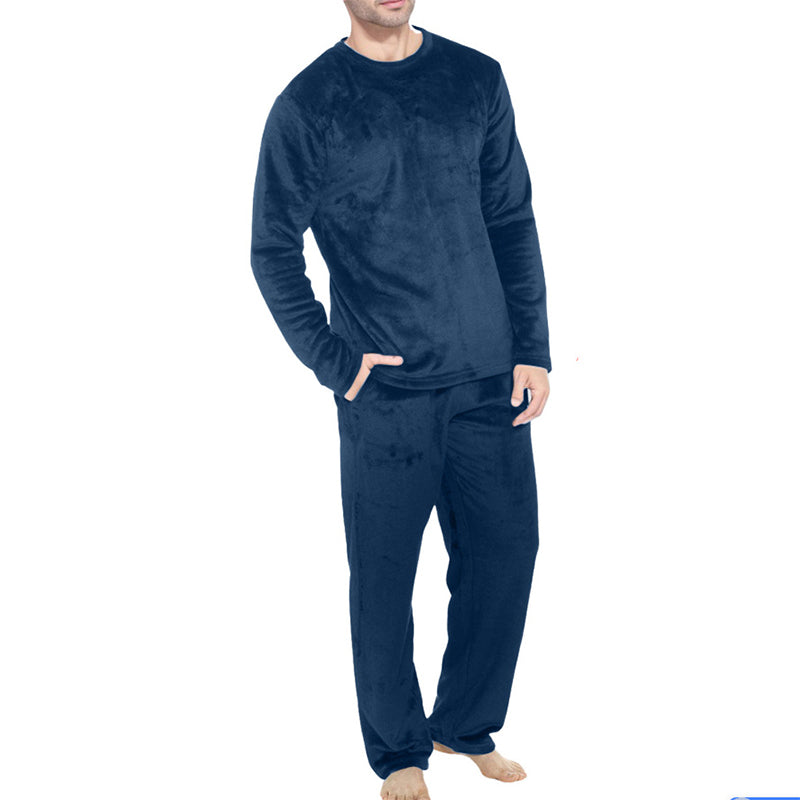 Ensemble Pyjama Velours Thermique Confortable pour Homme
