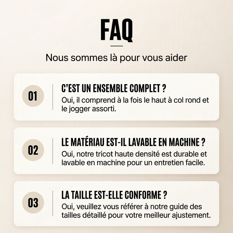 Ensemble de sport décontracté pour hommes en jacquard texturé