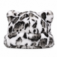 Bonnet d'hiver en fausse fourrure de vison pelucheuse pour femme avec oreilles d'ourson mignonnes - Bonnet chaud pour temps froid