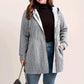 📢60% DE RÉDUCTION ! ⏳⏰ Veste Ample à Capuche avec Tissage Texturé – Confort Ultra-Doux, Coupe Flatteuse & Style Élégant en 5 Couleurs ⚡