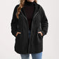 📢60% DE RÉDUCTION ! ⏳⏰ Veste Ample à Capuche avec Tissage Texturé – Confort Ultra-Doux, Coupe Flatteuse & Style Élégant en 5 Couleurs ⚡