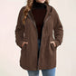📢60% DE RÉDUCTION ! ⏳⏰ Veste Ample à Capuche avec Tissage Texturé – Confort Ultra-Doux, Coupe Flatteuse & Style Élégant en 5 Couleurs ⚡