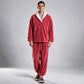 Ensemble Pyjama Homme Confortable et Chaud en Peluche