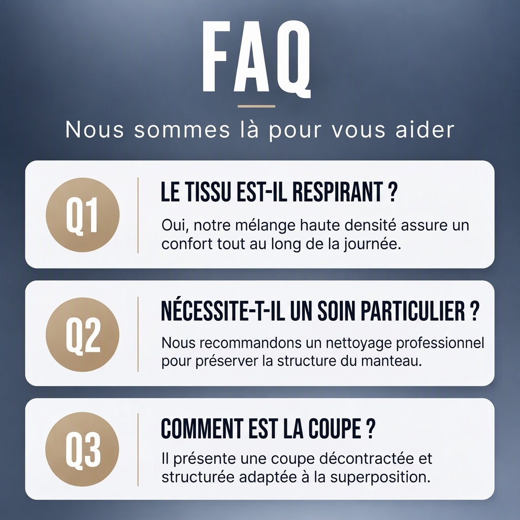 ⏳Liquidation totale⏳Trench-coat d'affaires mi-long pour homme