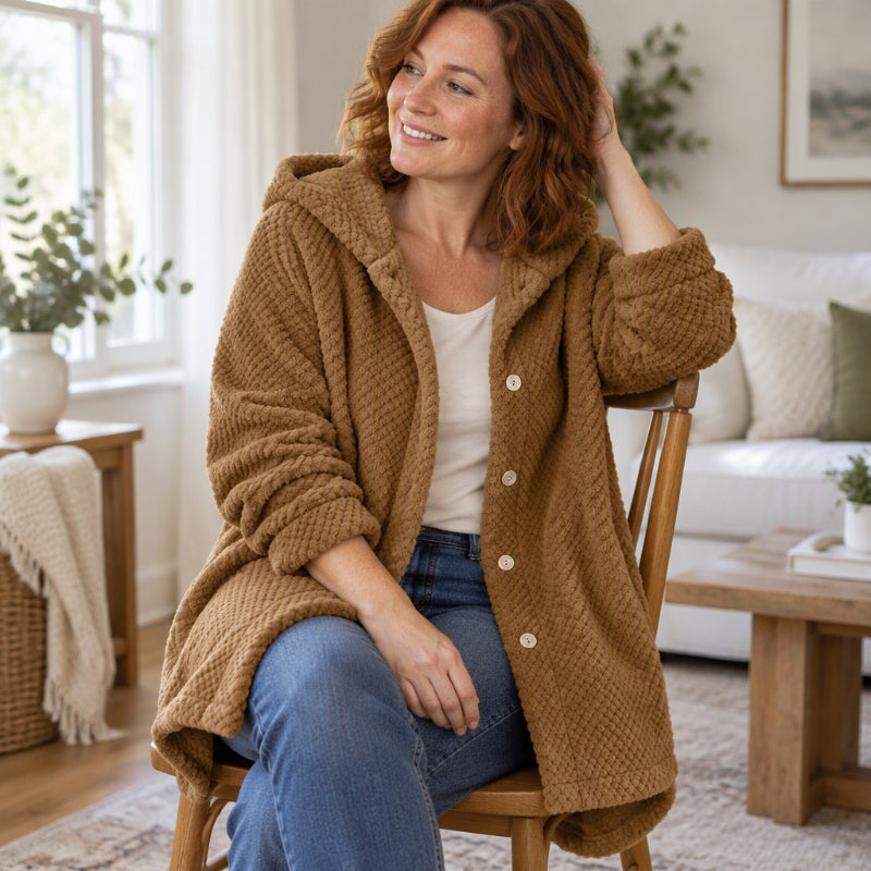Veste thermique d'hiver mi-longue pour femme