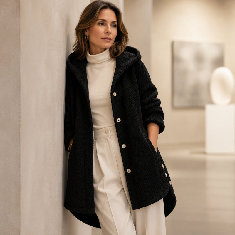 Veste thermique d'hiver mi-longue pour femme