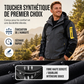Veste d'extérieur coupe-vent à blocs de couleurs pour homme