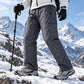 Pantalon cargo homme doublé de peluche hivernal