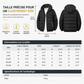 ✨ Envie d’un manteau court matelassé d’hiver pour homme, chaud et facile à porter ? Doublure peluche 🧥