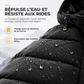 ✨ Envie d’un manteau court matelassé d’hiver pour homme, chaud et facile à porter ? Doublure peluche 🧥
