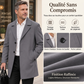 Trench-coat classique homme à simple boutonnage