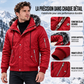 ✨ Veste d’hiver décontractée pour homme, capuche en fausse fourrure : facile à porter au quotidien 🧥