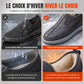 Chaussures hommes d'hiver chaudes et épaisses à enfiler