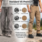 Pantalon cargo multipoche résistant pour homme