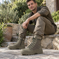 Bottes de combat tactiques hautes en plein air pour hommes et femmes