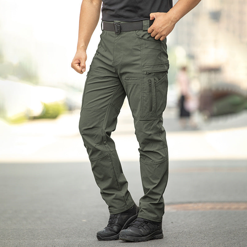 Pantalon cargo tactique slim extérieur pour homme