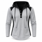 Pull en maille décontracté à col en V pour femme