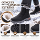 Bottes de neige d'hiver pour hommes, doublure en peluche, imperméables