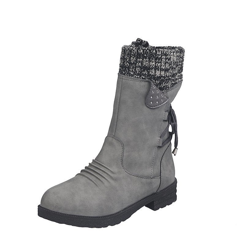 Bottes étanches PREMIUM avec fermeture éclair jusqu'à mi-mollet🥰🥰Soldes de Noël -49% OFF