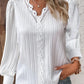 Chemise ample à manches longues et col en V pour femme 🎁Achetez 2 pièces livraison gratuite