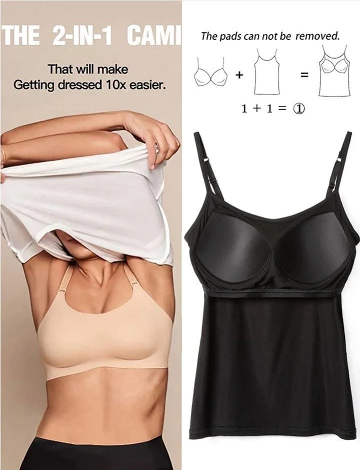 Débardeur avec soutien-gorge intégré