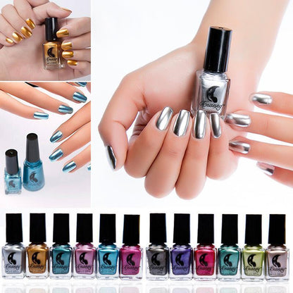 VERNIS À ONGLES MIROIR MÉTALLIQUE GLAMOUR