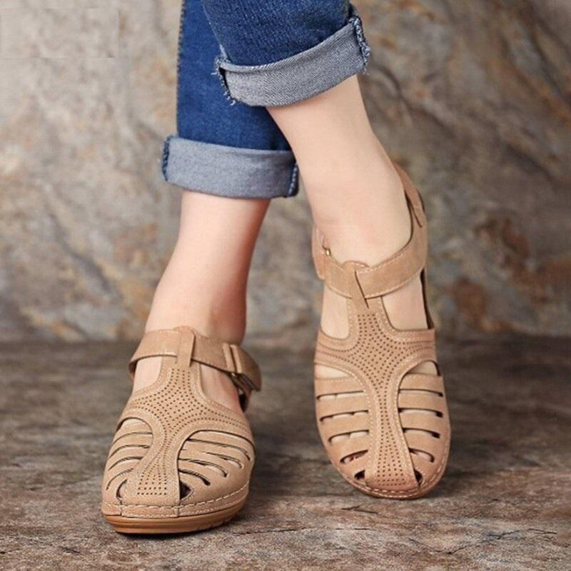 Sandales en cuir léger de première qualité🔥🔥Promotion Fête des Mères -49% OFF