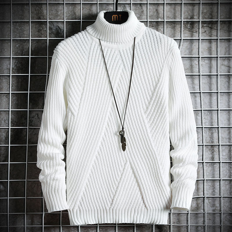 Red Bridge Pull En Tricot à Col Montant Pour Homme - Confortable Et Polyvalent, Mélange Coton Acrylique