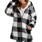 Achetez 2 livraison gratuite-49% OFF💥💥Hoodie Plaid Loose Overcoat