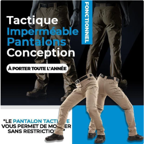 Pantalon imperméable pour activités de plein air - Achetez-en 2 Livraison gratuite