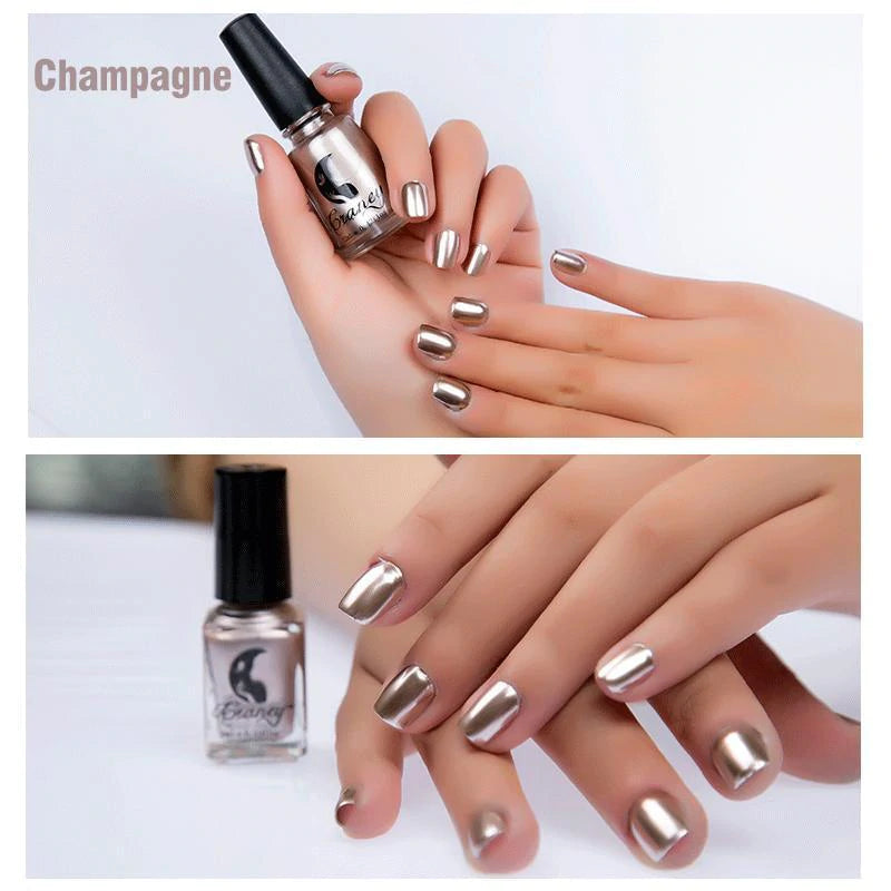 VERNIS À ONGLES MIROIR MÉTALLIQUE GLAMOUR