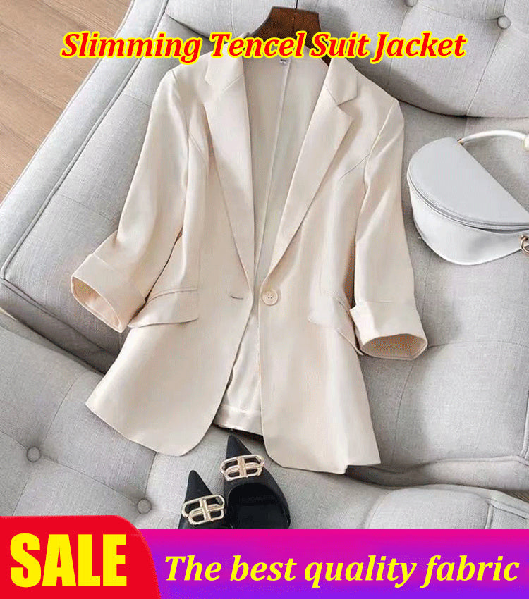 Slimming Tencel Suit Jacket💐Achetez-en 2  livraison gratuite