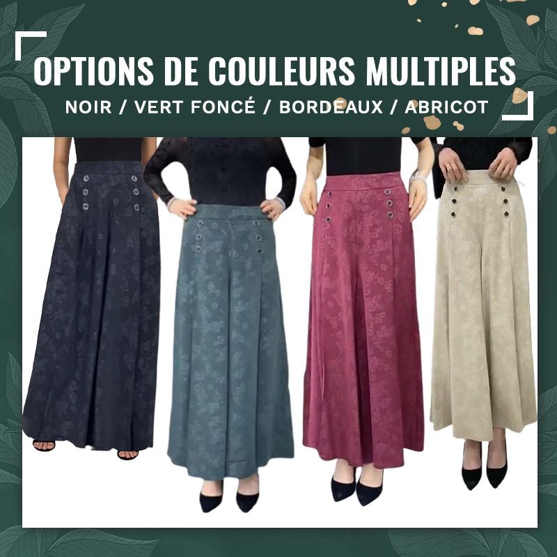 Pantalon à taille haute(50% DE RÉDUCTION)