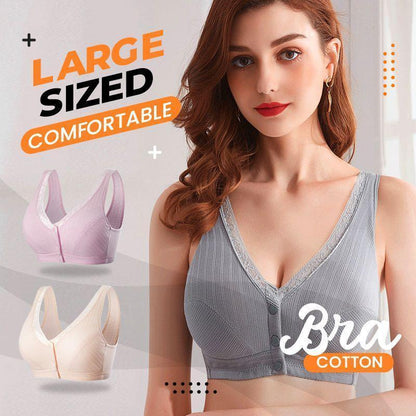 Soutien-gorge taille plus confortable en coton