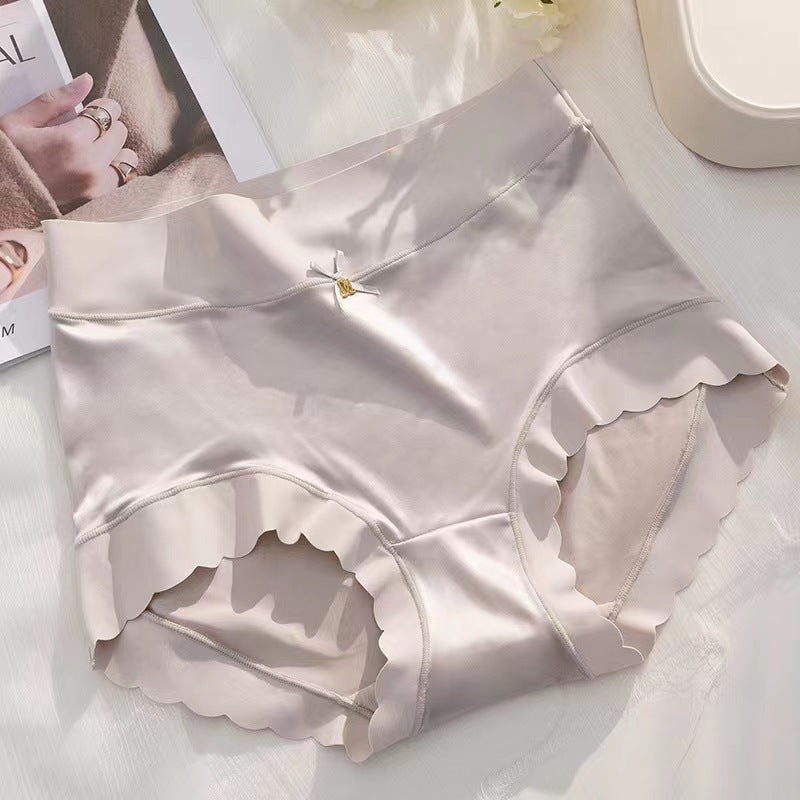 ACHETER 3 OBTENIR 2 Culottes de Contrôle du Ventre Sans Couture en Satin Ice Silk GRATUIT