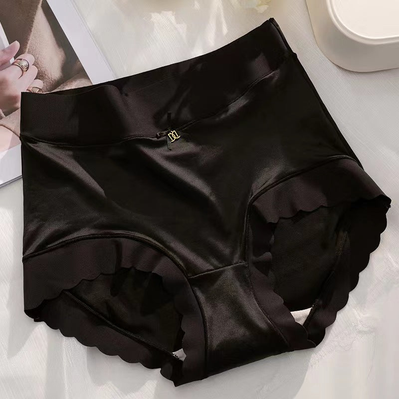 ACHETER 3 OBTENIR 2 Culottes de Contrôle du Ventre Sans Couture en Satin Ice Silk GRATUIT