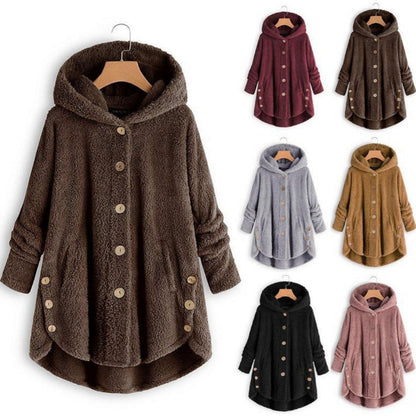 Veste à capuche en polaire pour femmes, nouvelle collection 2024