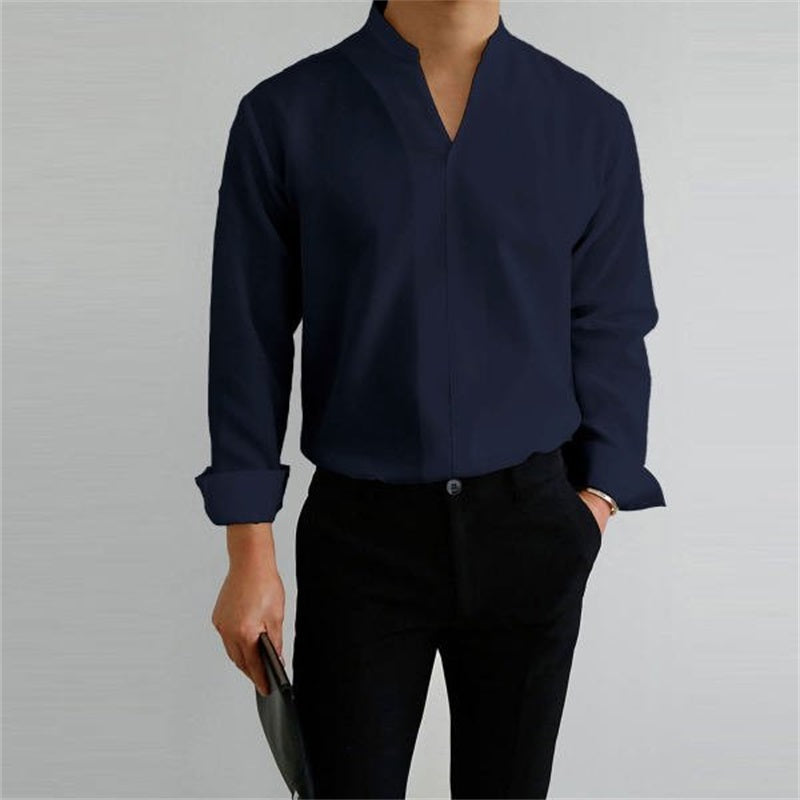 Chemise décontractée au design simple Gentlemans